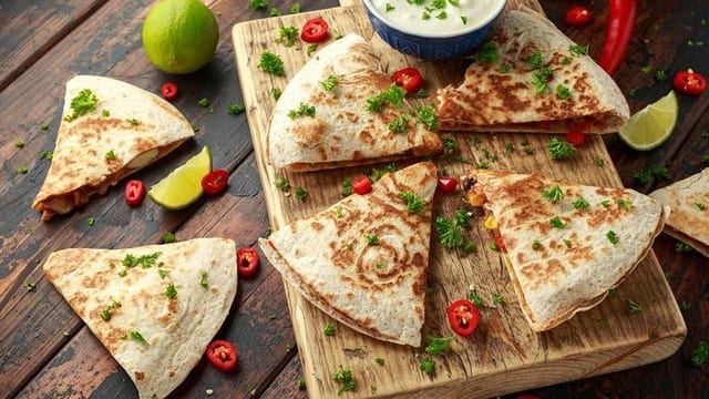 Fajita Quesadillas.