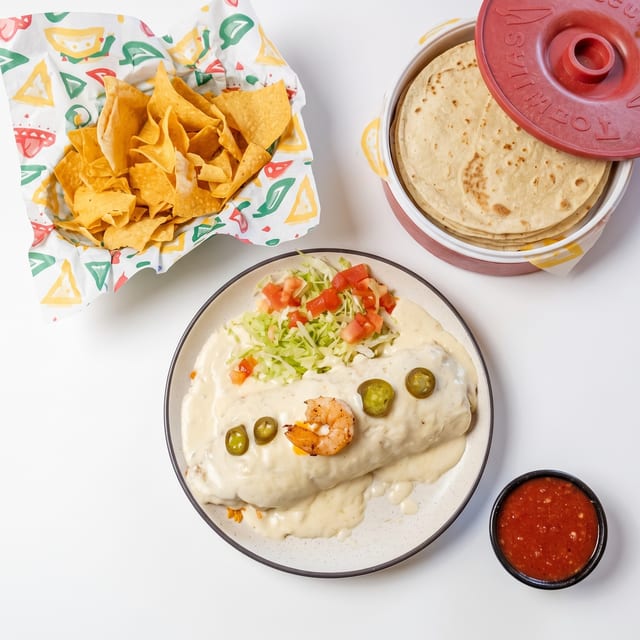 Shrimp Burrito.