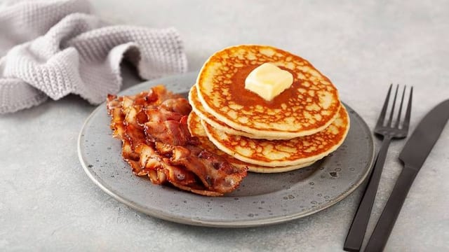 Pancake Stack Plate.