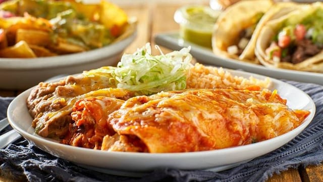 Fajita Enchilada Dinner.