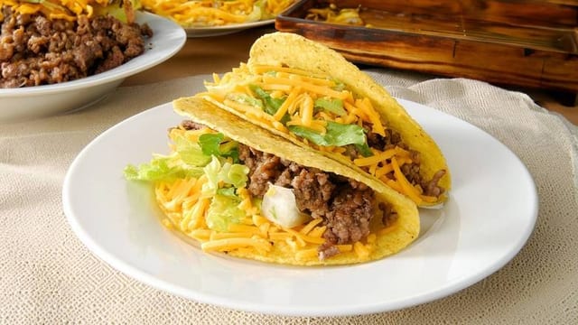 Trey's Beef Taco Special.